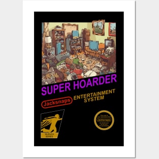 Super Hoarder, Classic 8-bit game Posters and Art